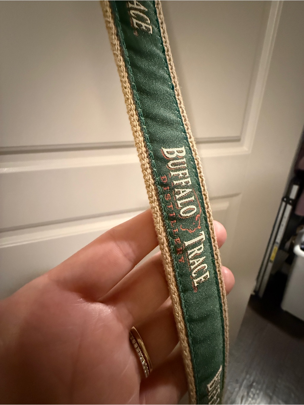 Buffalo Trace Branded Green Belt